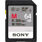 Sony 64GB M Series UHS-II SDXC Memory Card (U3)