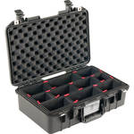 Pelican 1485AirTP Compact Hand-Carry Case with TrekPak Insert (Black)