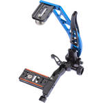 ProMediaGear BBX2 Boomerang Flash Bracket with Universal QR Plate (Blue, Right-Handed)