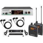 Sennheiser ew 300-2 IEM G3 Wireless Stereo Audio-Monitoring System (A1: 470-516 MHz)