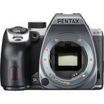 Pentax K-70 DSLR Camera (Body Only, Silver)