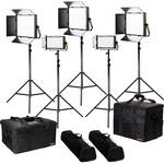 ikan Lyra Daylight 5-Point LED Soft Panel Light Kit with 3 x LW10 and 2 x LW5
