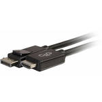 C2G 54340 Adattatore DisplayPort A HDMI, VGA E DVI - Convertitore All-in-One Per Monitor E Proiettori, Nero