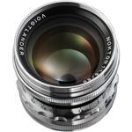 Voigtlander Nokton 50mm f/1.5 Aspherical Lens (Silver)
