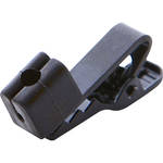 Point Source Audio Cable Clip for Lavalier Microphone (Black)