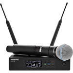 Shure QLXD24/B58 Digital Wireless Handheld Microphone System with Beta 58A Capsule (V50: 174 to 216 MHz)