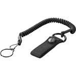 Nitecore NTL20 Coiled Tactical Flashlight Lanyard with Belt Strap (Black)