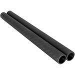 GyroVu Heavy-Duty Carbon Fiber 15mm Rods for Camera Rigs (Pair, 8")