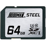 Hoodman 64GB SDXC Memory Card RAW STEEL Class 10 UHS-1