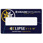 Meade EclipseView White-Light Solar Viewing Card (5-Pack)