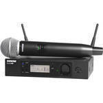 Shure GLXD24R/SM58 Advanced Digital Wireless Handheld Microphone System with SM58 Capsule (2.4 GHz)