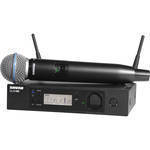 Shure GLXD24R/B58A Advanced Digital Wireless Handheld Microphone System with Beta 58A Capsule (2.4 GHz)