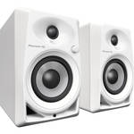 Pioneer DJ DM-40-W - 21W 4" Two-Way Active Monitor (Pair, White)