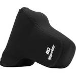 MegaGear MG576 Ever Ready - Étui De Protection Cuir Avec Bandoulière Pour Fujifilm X-T30, X-T20 (16-50mm / 18-55mm) Et X-T10 - Noir
