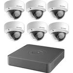 Hikvision TurboHD 8-Channel 1080p DVR with 2TB HDD and 6 1080p Outdoor Dome Cameras Kit