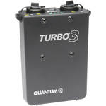Quantum QF8N Qflash TRIO Shoe Mounted Flash Bundle Built-in TTL Radio for Nikon & Fujifilm Digital SLRs with Turbo 3 Rechargeable Battery 