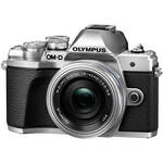 Olympus OM-D E-M10 Mark III Mirrorless Micro Four Thirds Digital Camera with 14-42mm EZ Lens (Silver)