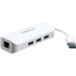 TRENDnet TU3-ETGH3 USB 3.0 to Gigabit Ethernet Adapter / USB Hub