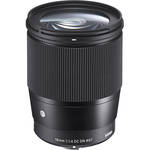 Sigma 16mm f/1.4 DC DN Contemporary Lens (Sony E) 402965 B&H