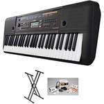 Yamaha PSR-E253 Portable Keyboard Value Bundle B&H Photo Video