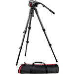 Manfrotto 504HD Head with 535 2-Stage Carbon Fiber Tripod System