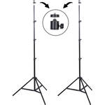 Studio Essentials 7.5' Value 2-Stand Set with Ball Heads and Bag