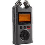 TASCAM DR-40 4-Channel / 4-Track Portable Audio Recorder with Adjustable Stereo Microphone (Luminous Gray)