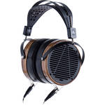 Audeze LCD-3 - High Performance Planar Magnetic Headphone With Ruggedized Travel Case (Zebrano Earcups, Lambskin Leather Earpads)