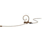 DPA Microphones Core 4266 Slim Omnidirectional Flex Earset Mic, 110mm Boom with MicroDot (Brown)