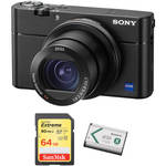 Sony Cyber-shot DSC-RX100 V Digital Camera DSCRX100M5/B