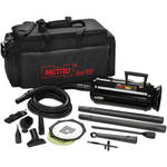 METROVAC DV 2-Speed Handheld Vacuum with Variable Control with Attachments and Carry-All Case (Black)