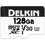 Delkin Devices 128GB Advantage UHS-I microSDXC Memory Card with SD Adapter