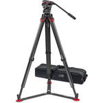 Sachtler FSB-6 Fluid Head & flowtech 75mm Tripod System with Carry Handle & Bag