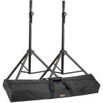 Auray Speaker Stand Kit with Carrying Bag (Pair)