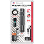 Maglite XL50 LED Flashlight Tactical Pack (Gray, Clamshell Packaging)