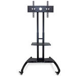 Luxor FP2500 Adjustable Height LCD TV Stand and Mount with Accessory Shelf