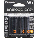 Panasonic K-KJ17KHC82A eneloop pro High Capacity Power Pack, 8AA, 2AAA,  with Advanced Individual Battery Charger and Plastic Storage Case