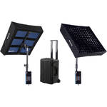 Intellytech LiteCloth LC-160 2 x 2' Foldable LED Mat 2-Light Kit (V-Mount)