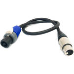 Paquete De 30 Pies De 1 Cable Hembra De Speakon A Xlr, 1 Pie | Cuotas