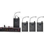 Galaxy Audio AS-950-4P2 4-Pack Any Spot Series Wireless Personal Monitoring System (P2 Band, 470 - 489 MHz)