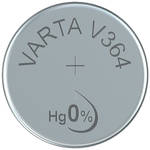 Varta V364 Silver Oxide Button Cell Battery (1.55V, 17mAh)