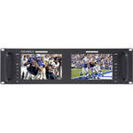FeelWorld D71-H Dual 7" 3 RU Rackmount HDMI LCD Monitor