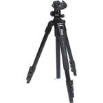 Manfrotto Befree 2N1 Aluminum Tripod - Converts To Monopod, 59" Max Height