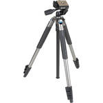SLIK Sprint Pro III Tripod with SH-704E 3-Way Pan Head (Gun Metal Gray)