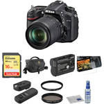 Nikon D7100 DSLR Camera with 18-105mm Lens Basic Kit B&H Photo
