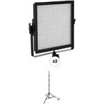 Genaray SpectroLED Essential 360 Daylight LED 2-Light Kit with Stands