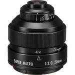 20mm f/2 4.5x Super Macro Lens