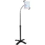 CTA Digital Height-Adjustable Gooseneck Floor Stand for 7-13" Tablets