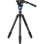 Benro A2573F Aluminum Single Tube Tripod with S4Pro A2573FS4PRO