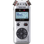 TASCAM DR-05X 2-Input / 2-Track Portable Audio Recorder with Onboard Stereo Microphone (Silver)